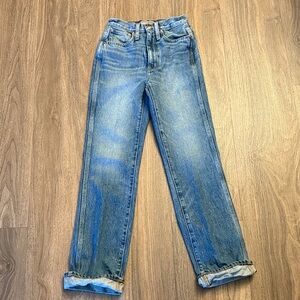Point Sur medium denim straight leg Classic Blue Denim Jeans
